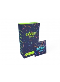 Светящиеся в темноте презервативы Expert Neon - 15 шт. - Expert - купить с доставкой в Невинномысске