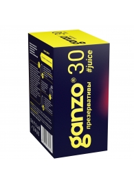 Ароматизированные презервативы Ganzo Juice - 30 шт. - Ganzo - купить с доставкой в Невинномысске