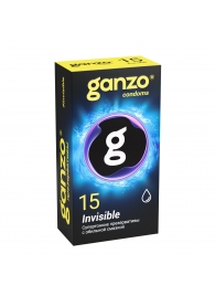 Супертонкие презервативы Ganzo Invisible - 15 шт. - Ganzo - купить с доставкой в Невинномысске