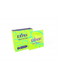 Ультратонкие презервативы Expert Invisible - 3 шт. - Expert - купить с доставкой в Невинномысске