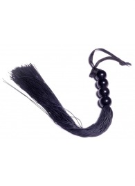 Черная силиконовая плеть - 37 см. - Boys of Toys - купить с доставкой в Невинномысске