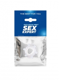 Стимулирующая насадка на пенис с несколькими видами рельефа - Sex Expert - в Невинномысске купить с доставкой