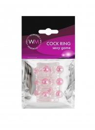 Прозрачная сквозная насадка на пенис с цветными шариками - Erowoman-Eroman - в Невинномысске купить с доставкой