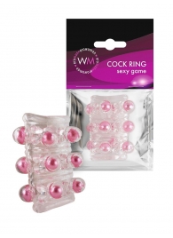 Прозрачная сквозная насадка на пенис с цветными шариками - Erowoman-Eroman - в Невинномысске купить с доставкой