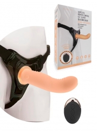 Женский вибрострапон со съемной насадкой и пультом ДУ - Erokay - купить с доставкой в Невинномысске