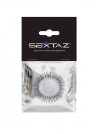 Круглое эрекционное кольцо с «ресничками» - Sextaz - в Невинномысске купить с доставкой