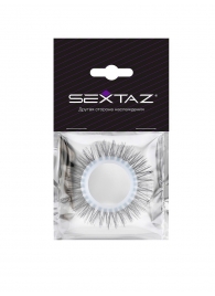 Круглое эрекционное кольцо с длинными «ресничками» - Sextaz - в Невинномысске купить с доставкой