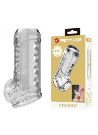 Прозрачная насадка на пенис Farrel - Baile - в Невинномысске купить с доставкой