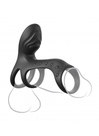 Черная насадка на пенис Ultimate Couples Cage Pro - Pipedream - в Невинномысске купить с доставкой