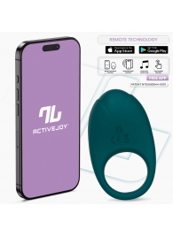 Зеленое интерактивное виброкольцо Ringo - Intoyou - в Невинномысске купить с доставкой