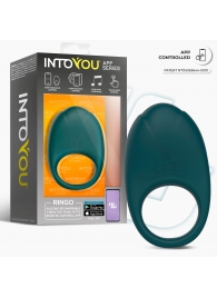 Зеленое интерактивное виброкольцо Ringo - Intoyou - в Невинномысске купить с доставкой