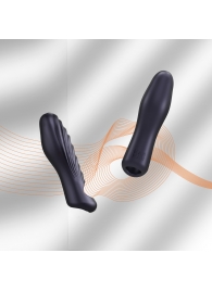 Сливовая силиконовая насадка на пенис с подхватом Manwan Ryzer - Manwan - в Невинномысске купить с доставкой