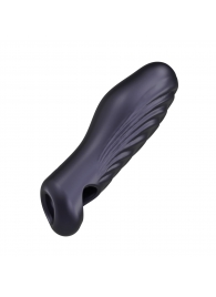 Сливовая силиконовая насадка на пенис с подхватом Manwan Ryzer - Manwan - в Невинномысске купить с доставкой