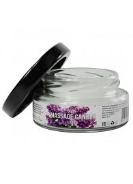 Массажная свеча «Сирень» - 50 мл. - SGAN - купить с доставкой в Невинномысске