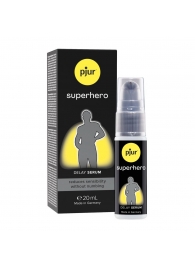 Пролонгатор-сыворотка pjur Superhero Delay Serum - 20 мл. - Pjur - купить с доставкой в Невинномысске