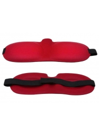 Красная глухая маска на резинке - Sitabella - купить с доставкой в Невинномысске