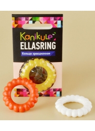 Цветное рельефное эрекционное кольцо Ellasring - Sitabella - в Невинномысске купить с доставкой