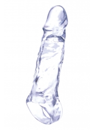 Прозрачная насадка-удлинитель Length Enhancer с подхватом - 16 см. - NMC - в Невинномысске купить с доставкой