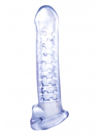 Прозрачная насадка-удлинитель Stretchy Touch - 18 см. - NMC - в Невинномысске купить с доставкой