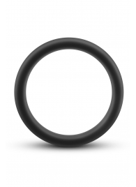 Черное эрекционное кольцо Silicone Go Pro Cock Ring - Blush Novelties - в Невинномысске купить с доставкой