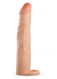 Телесная насадка-удлинитель Fortitude с подхватом - 17,7 см. - Blush Novelties - в Невинномысске купить с доставкой