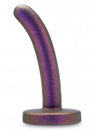 Фиолетовая насадка с гладкой поверхностью Surrender 4.75 Inch Beginner Pegging Dildo - 12 см. - Blush Novelties - купить с доставкой в Невинномысске