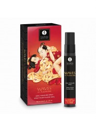 Оральный спрей Waves of Pleasure с ароматом клубники и шампанского - 20 мл. - Shunga - купить с доставкой в Невинномысске