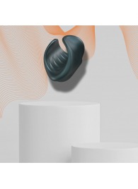 Серый сквозной мастурбатор с вибрацией Manwan Starter - Manwan - в Невинномысске купить с доставкой