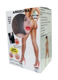 Надувная секс-кукла Angelina 3D - Boys of Toys - в Невинномысске купить с доставкой