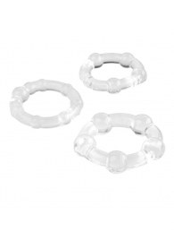 Набор из 3 эрекционных прозрачных колец - Boys of Toys - в Невинномысске купить с доставкой