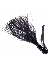 Черная силиконовая плетка - 25,4 см. - Boys of Toys - купить с доставкой в Невинномысске