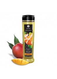 Массажное масло для тела Luscious Mango с ароматом манго - 240 мл. - Shunga - купить с доставкой в Невинномысске