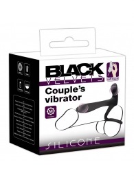 Черная насадка на член с вибрацией Couple’s Vibrator - Orion - в Невинномысске купить с доставкой