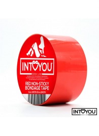 Красный скотч для фиксации Non-Sticky Bondage Tape - 15 м. - Intoyou - купить с доставкой в Невинномысске