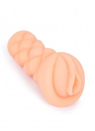 Телесный мастурбатор-вагина с вибропулей и эрекционными кольцами в комплекте - Sexy Girl - в Невинномысске купить с доставкой