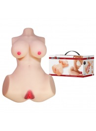 Мастурбатор-торс Aveline с 2 любовными тоннелями - Baile - в Невинномысске купить с доставкой