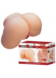 Телесный мастурбатор с 2 любовными отверстиями Olivia - Baile - в Невинномысске купить с доставкой