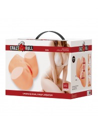 Телесный мастурбатор Liora с вибрацией - Baile - в Невинномысске купить с доставкой