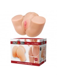 Телесный мастурбатор Olivia с 2 любовными отверстиями - Baile - в Невинномысске купить с доставкой