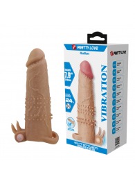 Телесная насадка на пенис Quillon - 20 см. - Baile - в Невинномысске купить с доставкой