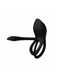 Черное эрекционное виброкольцо Bayek с пультом ДУ - Zalo - в Невинномысске купить с доставкой