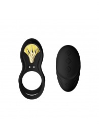 Черное эрекционное виброкольцо Bayek с пультом ДУ - Zalo - в Невинномысске купить с доставкой