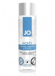 Охлаждающий лубрикант на водной основе JO Personal Lubricant H2O COOLING - 120 мл. - System JO - купить с доставкой в Невинномысске