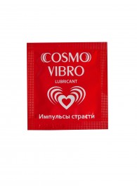 Пробник женского стимулирующего лубриканта на силиконовой основе Cosmo Vibro - 3 гр. - Биоритм - купить с доставкой в Невинномысске