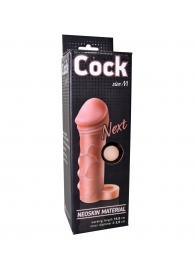 Фаллоудлинитель с кольцом COCK size M - 15 см. - LOVETOY (А-Полимер) - в Невинномысске купить с доставкой