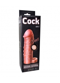 Фаллоудлинитель с кольцом COCK size L - 16,5 см. - LOVETOY (А-Полимер) - в Невинномысске купить с доставкой