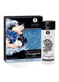 Интимный мужской крем SHUNGA DRAGON SENSITIVE - 60 мл. - Shunga - купить с доставкой в Невинномысске