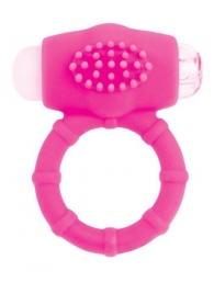 Розовое эрекционное виброкольцо A-toys - A-toys - в Невинномысске купить с доставкой