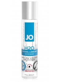 Возбуждающий лубрикант на водной основе JO Personal Lubricant H2O Warming - 30 мл. - System JO - купить с доставкой в Невинномысске