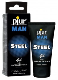 Эрекционный гель для пениса pjur MAN Steel Gel - 50 мл. - Pjur - купить с доставкой в Невинномысске